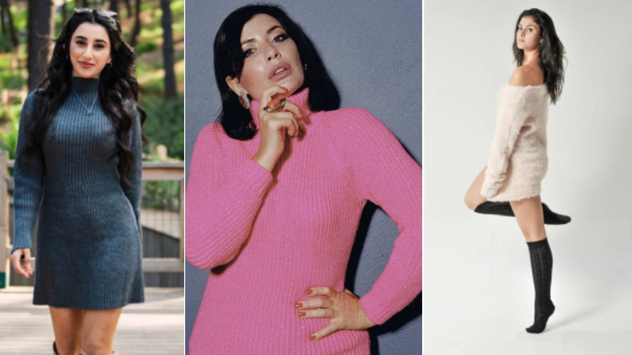 ಚಳಿಗಾಲದಲ್ಲಿ ಮರಳಿ ಟ್ರೆಂಡಿಯಾಗುವ ಸ್ವೆಟರ್ ಡ್ರೆಸ್