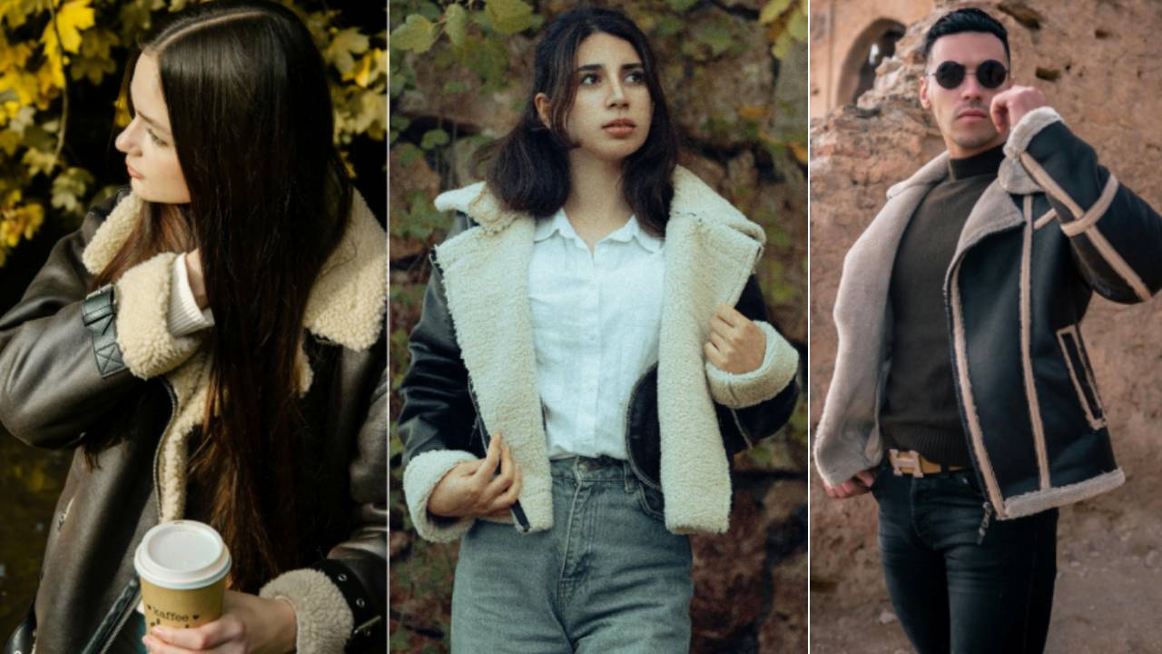 ವಿಂಟರ್ ಟ್ರಾವೆಲ್ ಫ್ಯಾಷನ್‌ಗೆ ಲಗ್ಗೆ ಇಟ್ಟ ಶಿಯರ್ಲಿಂಗ್ ಜಾಕೆಟ್ಸ್