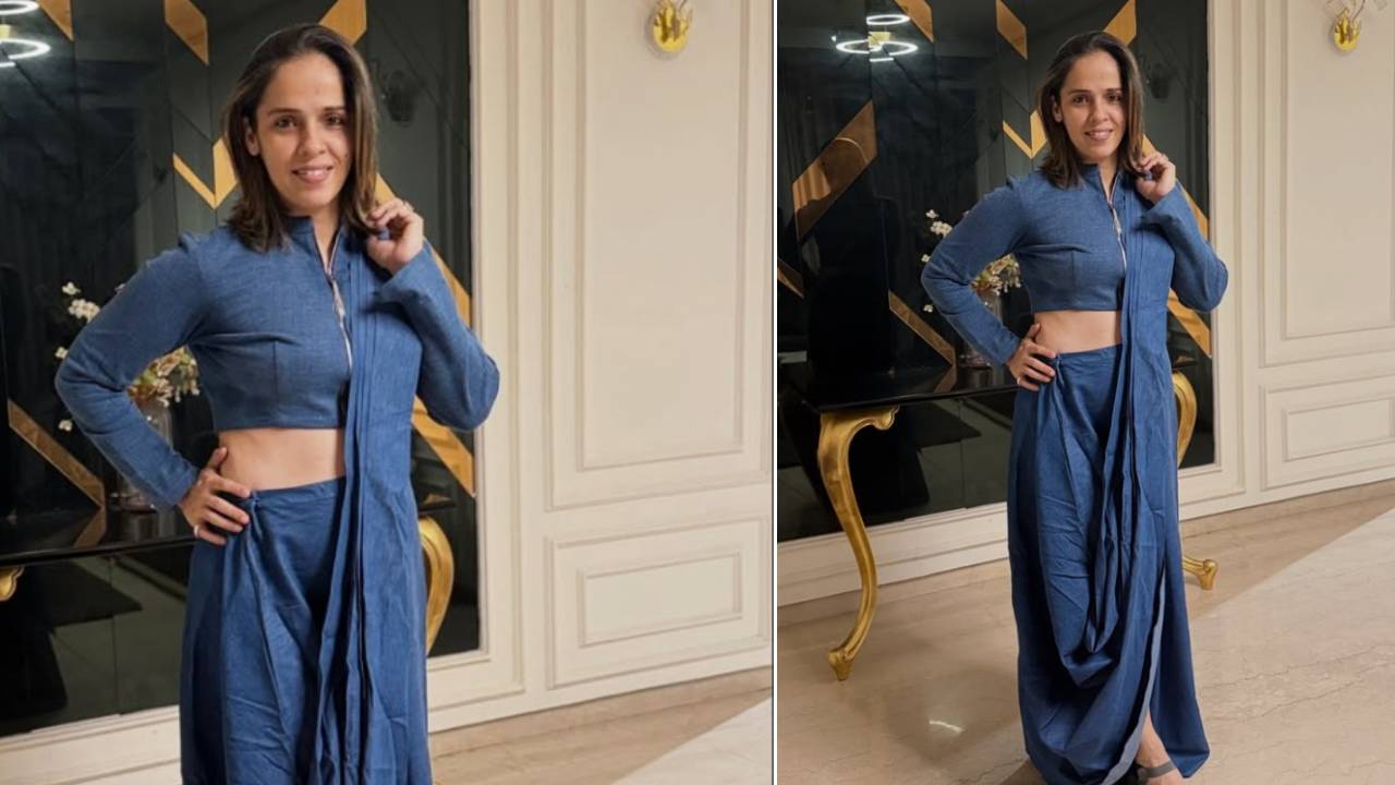 Winter Fashion 2026: ಕ್ರೀಡಾ ಪ್ರೇಮಿಗಳನ್ನು ಸೆಳೆದ ಸೈನಾ ನೆಹ್ವಾಲ್‌ ಡೆನಿಮ್‌ ರೆಡಿ ಸೀರೆ - Image 5