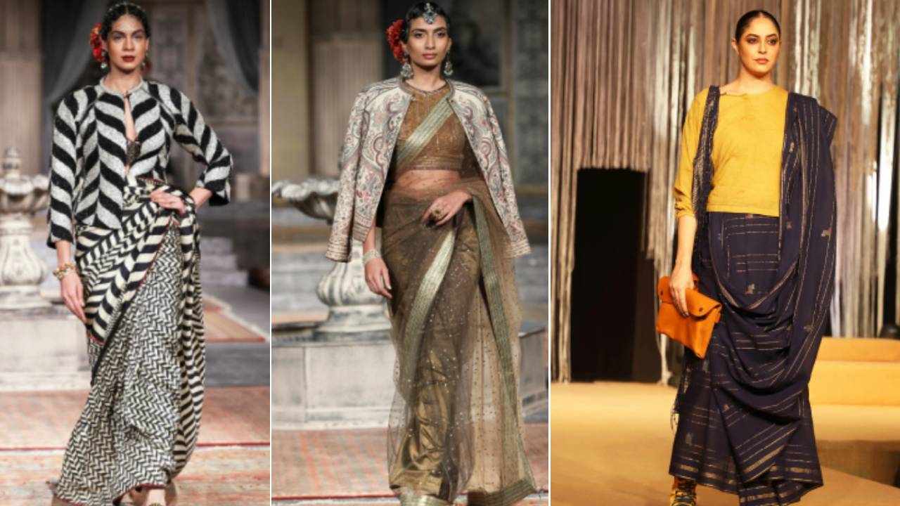 ಚಳಿಗಾಲದಲ್ಲಿ ಸೀರೆಗೂ ಸಿಕ್ತು ಲೇಯರ್ ಲುಕ್