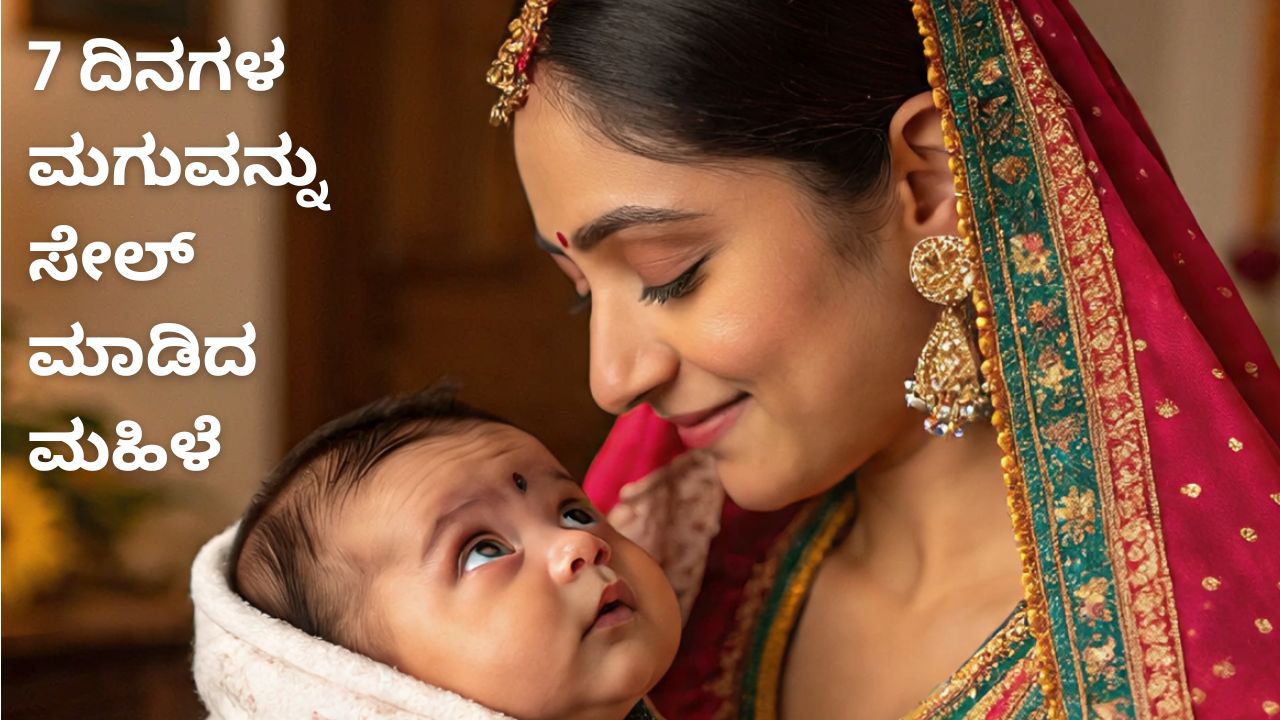 7 ದಿನಗಳ ಮಗುವನ್ನು 6 ಲಕ್ಷ ರೂ.ಗೆ ಸೇಲ್‌ ಮಾಡಿದ ಮಹಿಳೆ