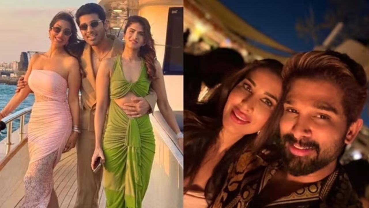 ಅಲ್ಲು ಸಿರೀಶ್‌ ಪ್ರೀ-ವೆಡ್ಡಿಂಗ್‌ ಪಾರ್ಟಿ ಬಲು ಜೋರು!