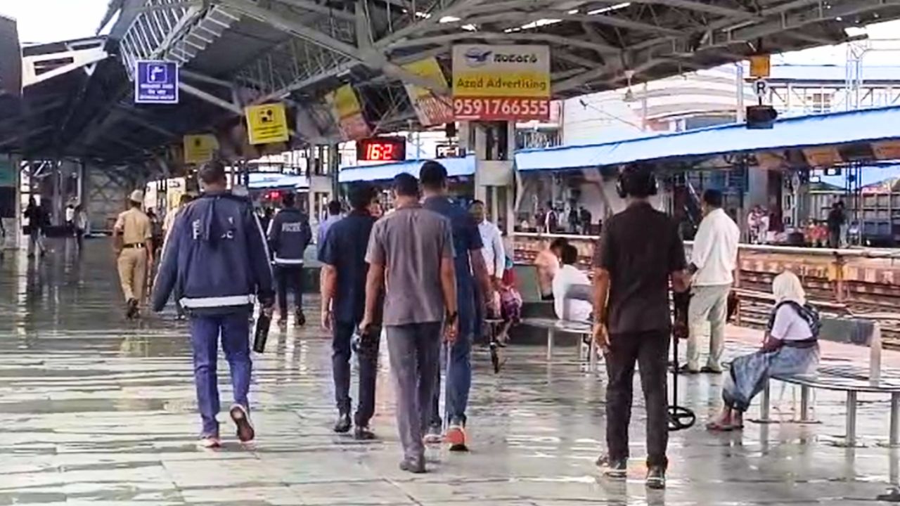 ಕಲಬುರಗಿ ಕೇಂದ್ರ ರೈಲ್ವೆ ನಿಲ್ದಾಣಕ್ಕೆ ಬಾಂಬ್ ಬೆದರಿಕೆ ಕರೆ