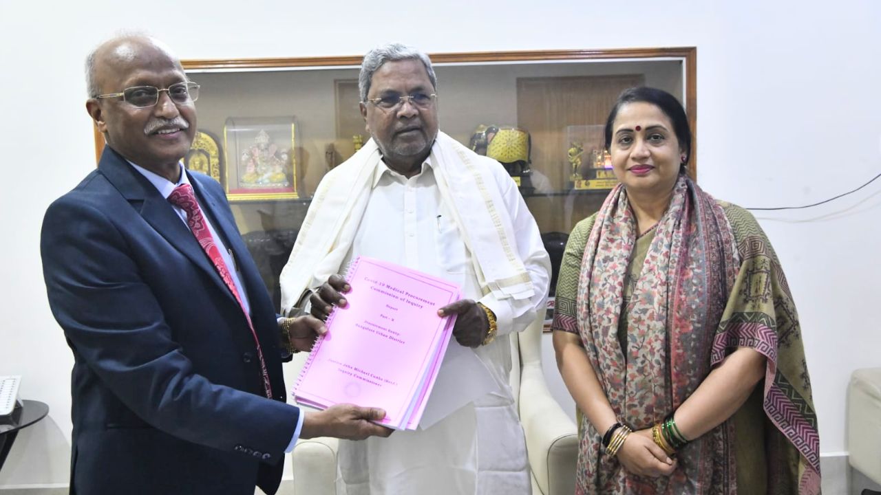 ಕೋವಿಡ್ ಹಗರಣ ಕುರಿತು ರಾಜ್ಯ ಸರ್ಕಾರಕ್ಕೆ ಅಂತಿಮ‌ ವರದಿ ಸಲ್ಲಿಕೆ