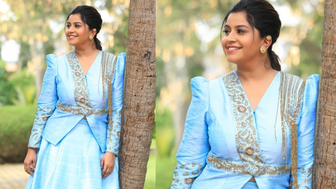 Star Fashion 2025: ಇಂಡೋ-ವೆಸ್ಟರ್ನ್‌ ಡಿಸೈನರ್‌ ಸ್ಕರ್ಟ್‌ನಲ್ಲಿ ವಿಂಟರ್‌ ಫ್ಯಾಷನ್‌ಗೆ ಸೈ ಎಂದ ಅನುಶ್ರೀ - Image 2