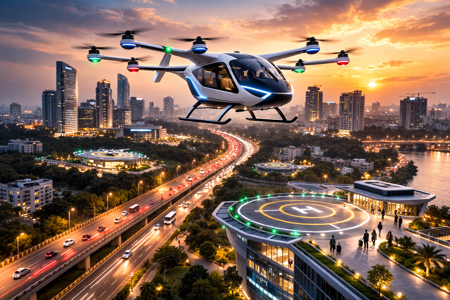 ಭಾರತದಲ್ಲಿ ಮೊದಲ AI ಆಧಾರಿತ ಏರ್ ಟ್ಯಾಕ್ಸಿ ಅನಾವರಣ