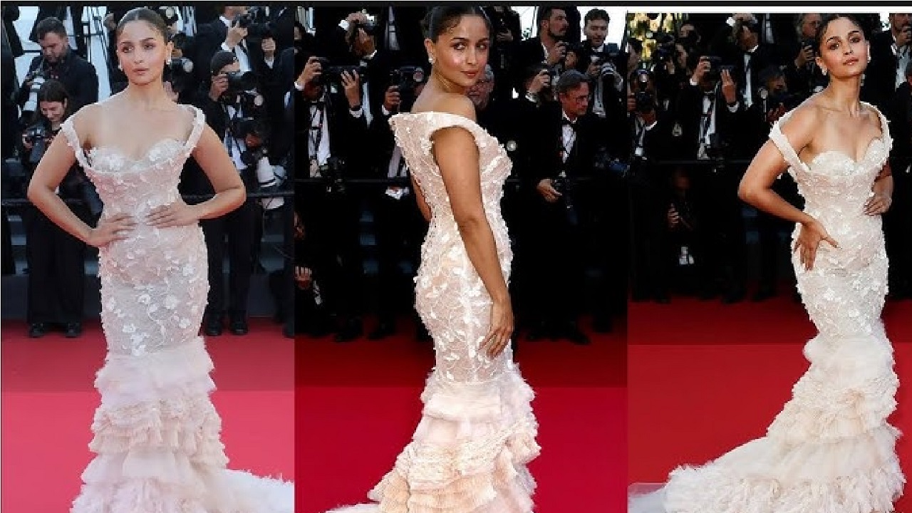 Cannes 2025: ರೆಡ್ ಕಾರ್ಪೆಟ್ ಮೇಲೆ ಹೂವಿನ ಫಿಶ್ಟೇಲ್ ಗೌನ್ನಲ್ಲಿ ಮಿಂಚಿದ ಅಲಿಯಾ - Image 4