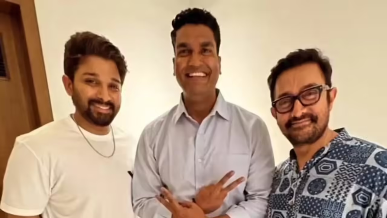 ಅಲ್ಲು ಜೊತೆ ಆಮೀರ್ ನಟಿಸೋದು ಪಕ್ಕಾನಾ? ವೈರಲ್ ಫೋಟೋದ ಮಿಸ್ಟ್ರಿ ಏನು?