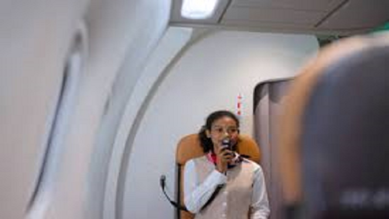 ವಿಮಾನದಲ್ಲಿ ಧ್ವನಿವರ್ಧಕ ವ್ಯವಸ್ಥೆ