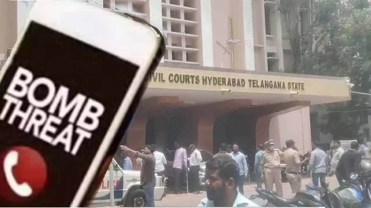 ಹೈದರಾಬಾದ್ ಸಿಟಿ ಸಿವಿಲ್ ನ್ಯಾಯಾಲಯಕ್ಕೆ ಬಾಂಬ್ ಬೆದರಿಕೆ!