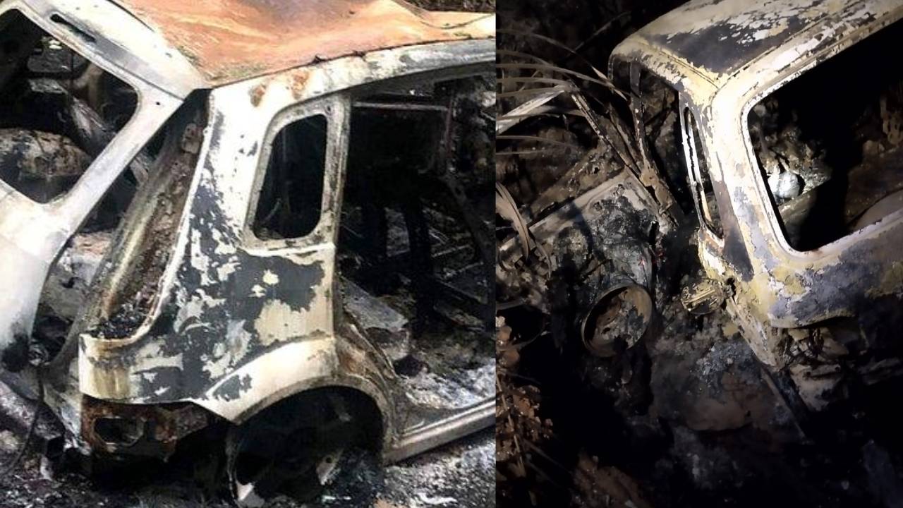 Car Fire Accident: ಗುರುತು ಸಿಗದಂತೆ ಸುಟ್ಟು ಕರಕಲಾದ ಕಾರು, ಇಬ್ಬರ ಶವ ಪತ್ತೆ