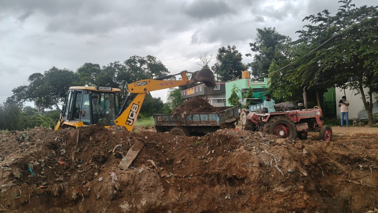 ಮುಚ್ಚಿ ಹೋಗಿರುವ ಪುರಾತನ ಕಲ್ಯಾಣಿ ಮರುಜೀವಕ್ಕೆ ಯತ್ನ