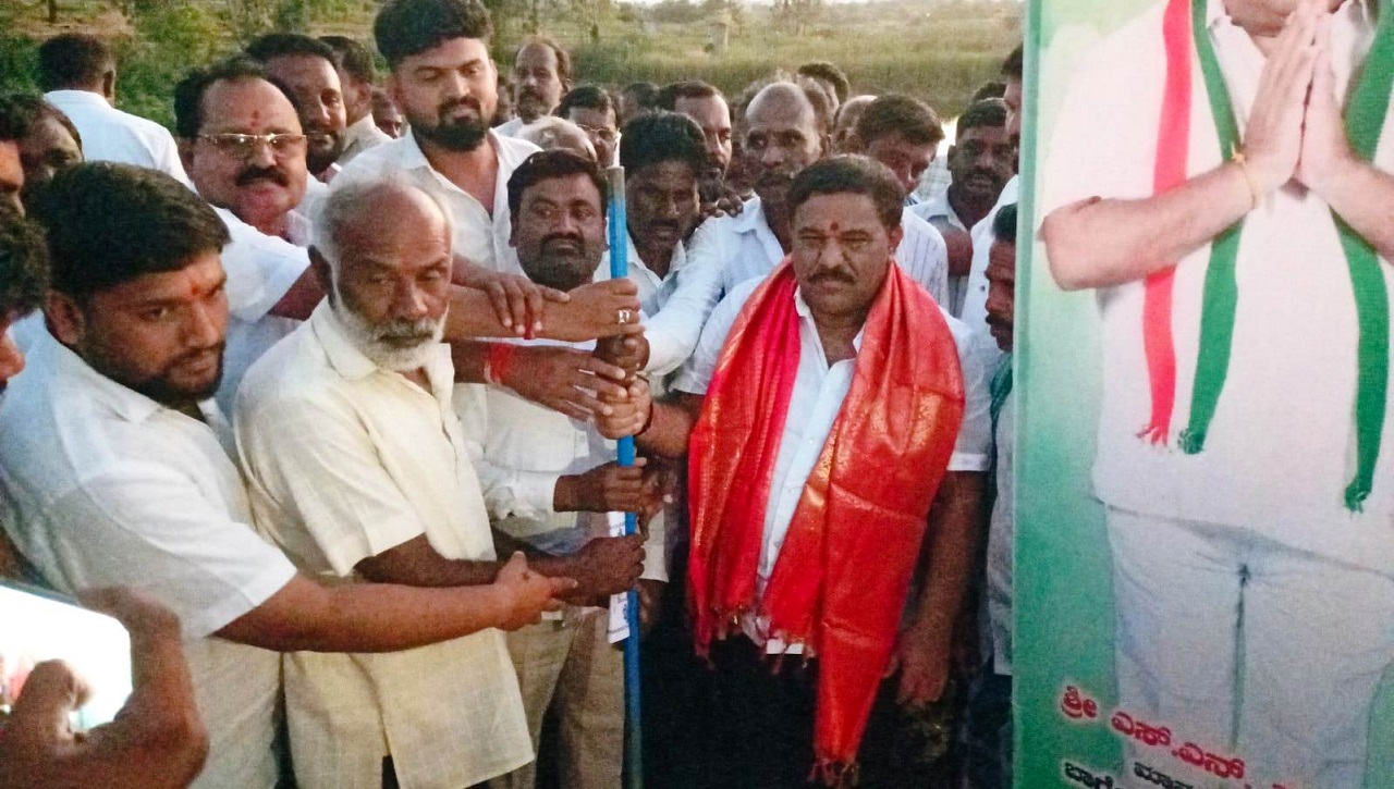 2 ಕೋಟಿ ವೆಚ್ಚದ ಸೇತುವೆ ಕಾಮಗಾರಿಗೆ ಭೂಮಿ ಪೂಜೆ