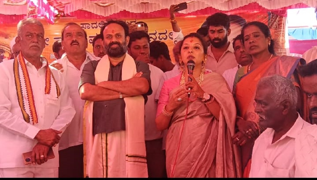 ಸಂಕಷ್ಟದಲ್ಲಿ ಬೆಂಬಲಿಸಿದ ಜನತೆಗೆ ಕೃತಜ್ಞತೆ ಸಲ್ಲಿಸಿದ ರಾಜೀವ್‌ಗೌಡರ ಪತ್ನಿ