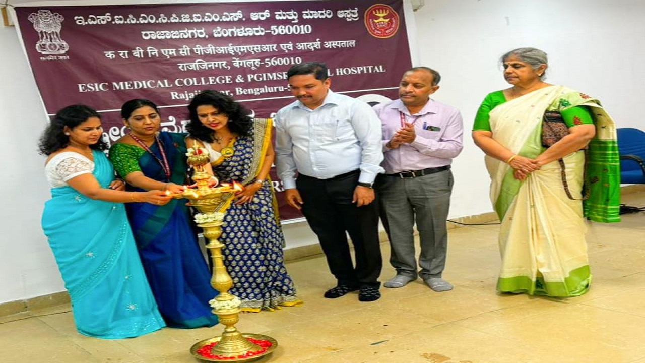 ಇಎಸ್ಐಸಿ ಆಸ್ಪತ್ರೆಯಲ್ಲಿ ವೈದ್ಯರ ದಿನಾಚರಣೆ