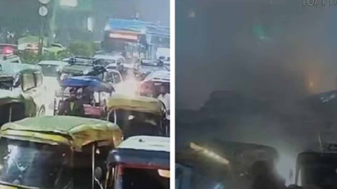 ಆತ್ಮಾಹುತಿ ಬಾಂಬ್ ಸ್ಫೋಟ; ಸಿಸಿ ಕ್ಯಾಮರಾದಲ್ಲಿ ಭಯಾನಕ ದೃಶ್ಯ ಸೆರೆ