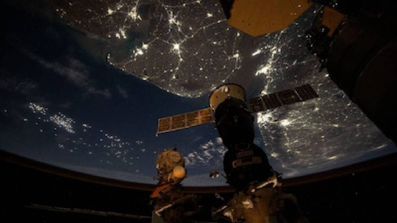 ಬಾಹ್ಯಾಕಾಶದಿಂದ ಮೂಡಿಬಂದ  ಭಾರತದ ಸುಂದರ ನೋಟ: ಫೋಟೋ ನೋಡಿ