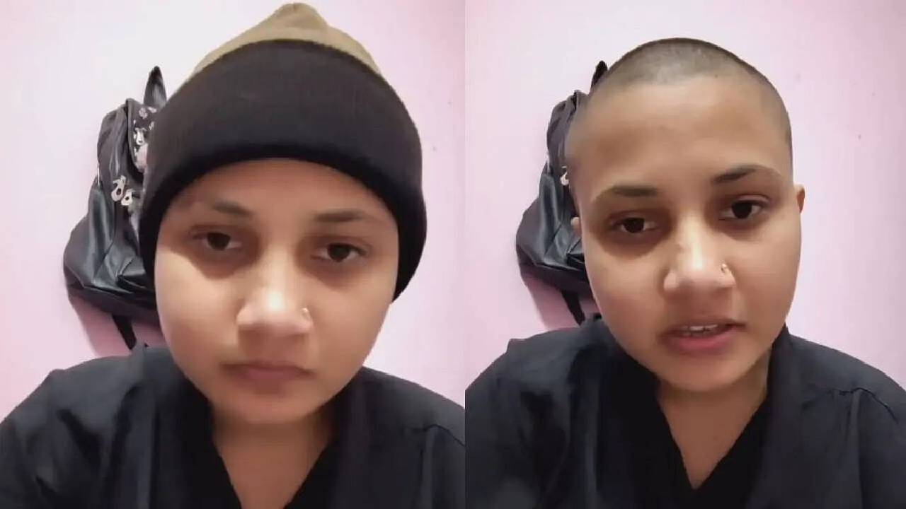 ಮದುವೆ ವಿಚಾರಕ್ಕೆ ಬೇಸತ್ತು ತಲೆಬೋಳಿಸಿಕೊಂಡ ಯುವತಿ