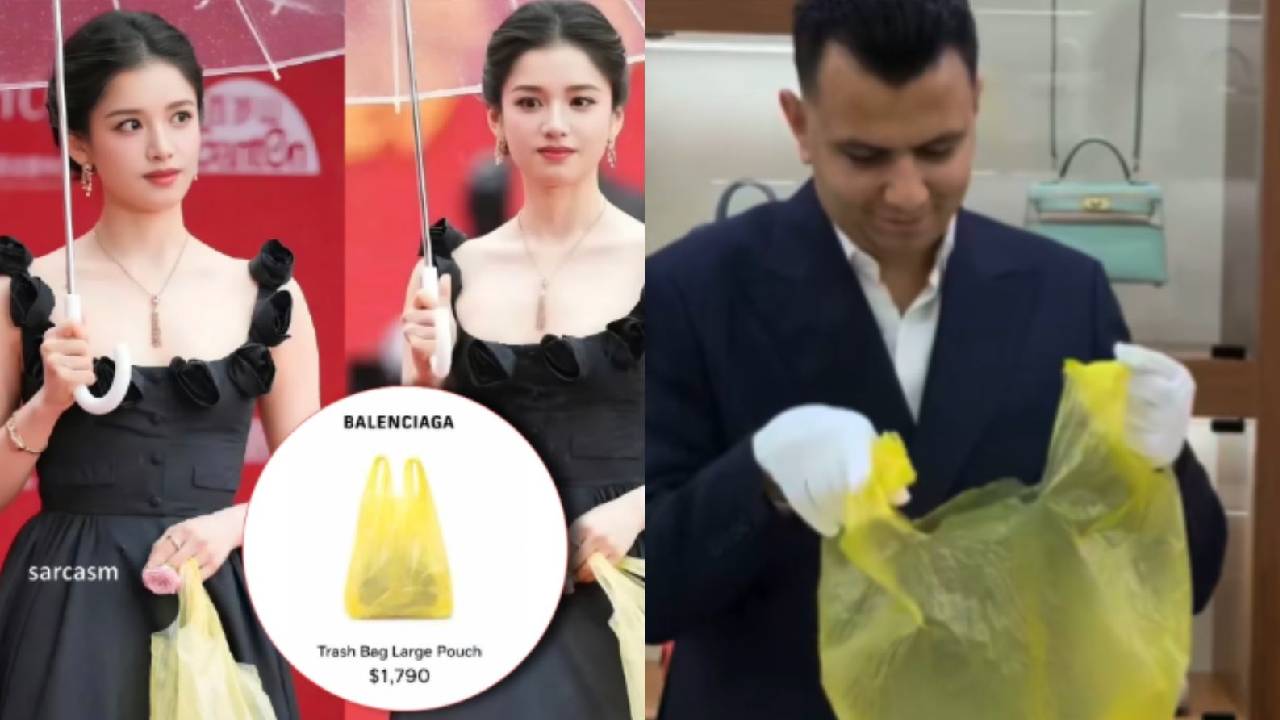 1.5 ಲಕ್ಷ ರುಪಾಯಿಯ ಬ್ಯಾಗ್: ಕಸದ ಚೀಲ ಎಂದು ಹಾಸ್ಯ ಮಾಡಿದ ನೆಟ್ಟಿಗರು