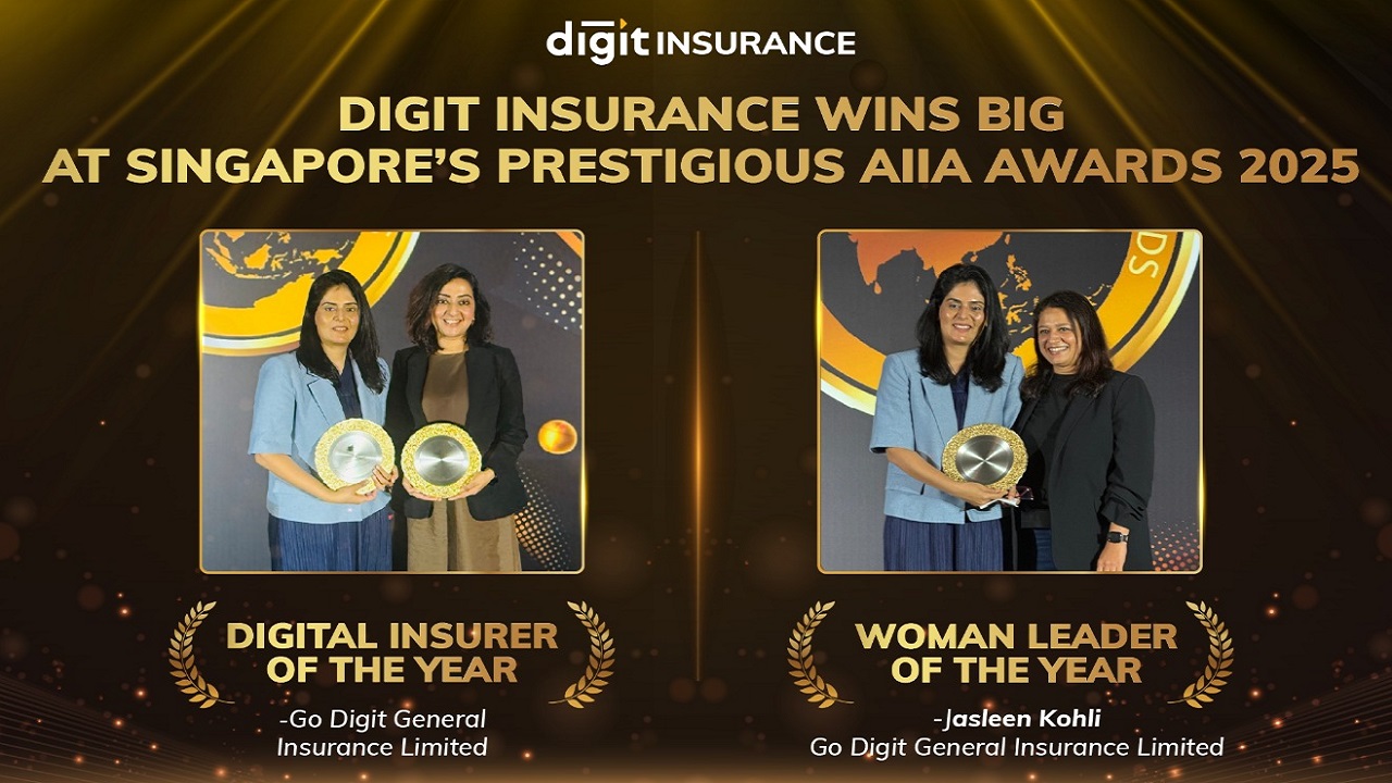 ಪ್ರಶಸ್ತಿ ಗೆದ್ದ ಇಂಡಿಯಾ ಇನ್ಶೂರೆನ್ಸ್ ಕಂಪನಿ ಡಿಜಿಟ್ ಇನ್ಶೂರೆನ್ಸ್