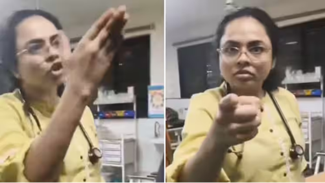 ಮಗುವಿನ ತಂದೆಗೆ ಕಪಾಳಮೋಕ್ಷ ಮಾಡಿದ ವೈದ್ಯೆ