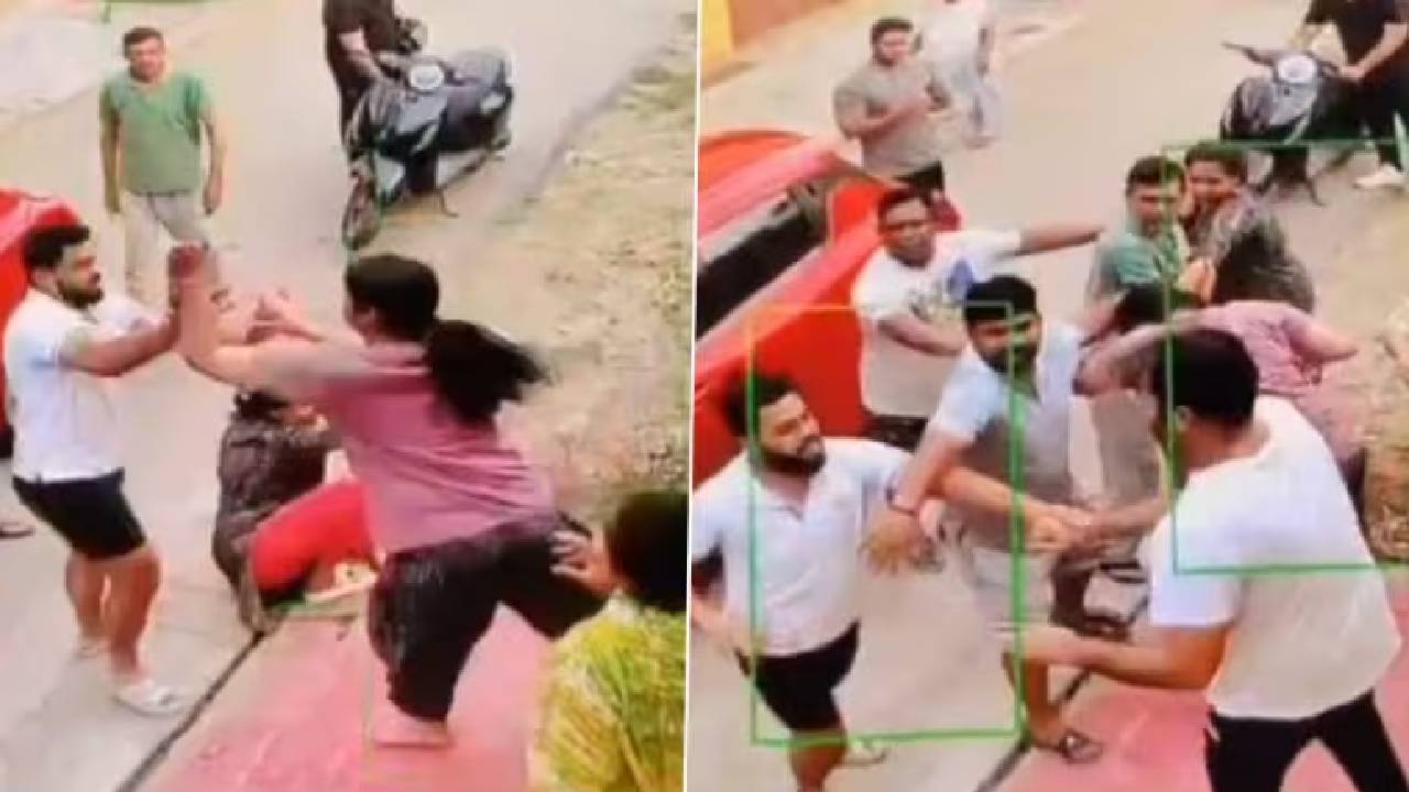 ಶ್ವಾನದ ಕಾರಣಕ್ಕೆ ಬಡಿದಾಡಿಕೊಂಡ ನೆರೆಹೊರೆಯವರು; ವಿಡಿಯೊ ವೈರಲ್!