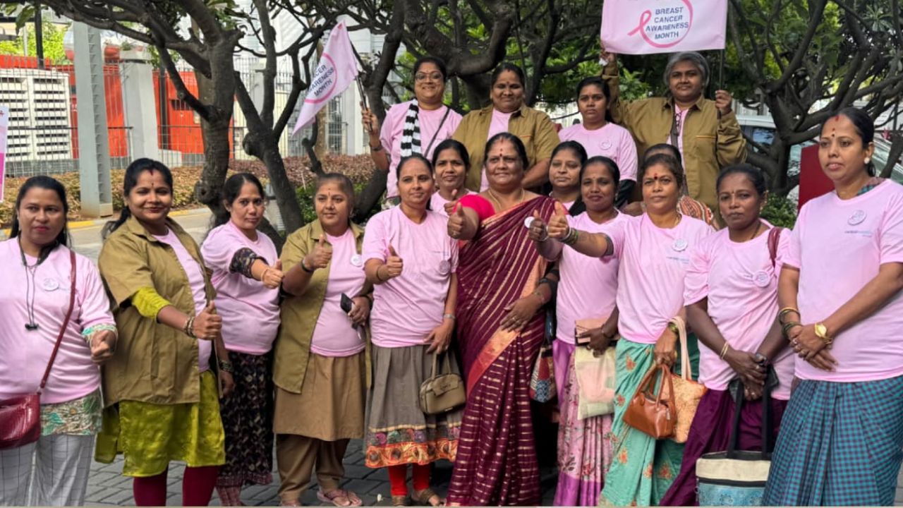 ಸ್ತನ ಕ್ಯಾನ್ಸರ್ ಜಾಗೃತಿಗಾಗಿ ಅಭಿಯಾನ