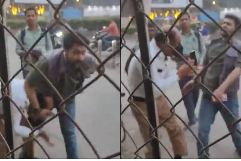 Viral Video: ಕುಡಿತದ ಮತ್ತಿನಲ್ಲಿ ಟ್ರಾಫಿಕ್ ಪೊಲೀಸ್ಗೆ ಕಪಾಳ ಮೋಕ್ಷ ಮಾಡಿದ ಯುವಕ; ವಿಡಿಯೊ ವೈರಲ್