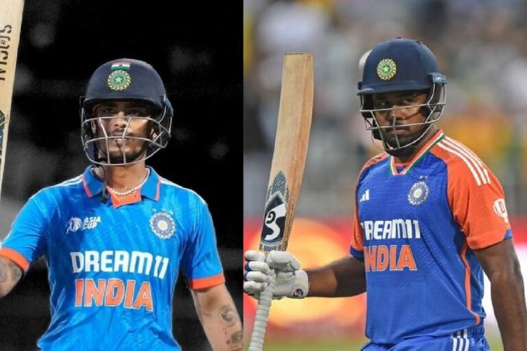IND vs ENG: ಇಂಗ್ಲೆಂಡ್‌ ಟಿ20ಐ ಸರಣಿಗೆ ಸಂಜು ಸ್ಯಾಮ್ಸನ್‌-ಇಶಾನ್‌ ಕಿಶನ್‌ ನಡುವೆ ಫೈಟ್‌!