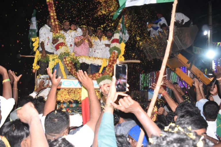 ಗಂಗೋನಹಳ್ಳಿ ಗ್ರಾಮದಲ್ಲಿ ಶಾಸಕ ಡಿ.ಸಿ ಗೌರಿಶಂಕರ್ ಅಧ್ಯಕ್ಷತೆಯಲ್ಲಿ ಅದ್ದೂರಿ ಕನ್ನಡ ರಾಜ್ಯೋತ್ಸವ