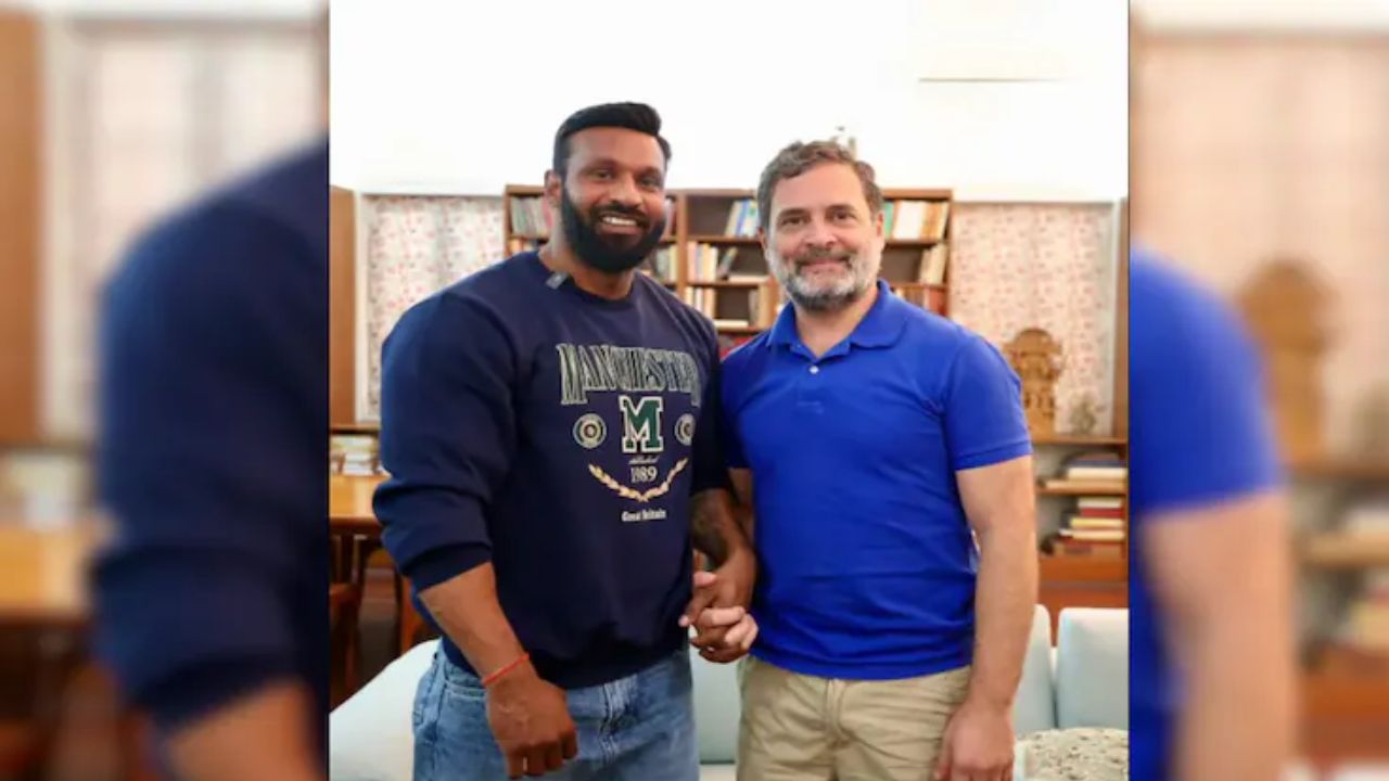 ಜಿಮ್‌ ಮಾಲಕ ಮೊಹಮ್ಮದ್‌ ದೀಪಕ್‌ ಮೀಟ್ಸ್‌ ರಾಹುಲ್ ಗಾಂಧಿ