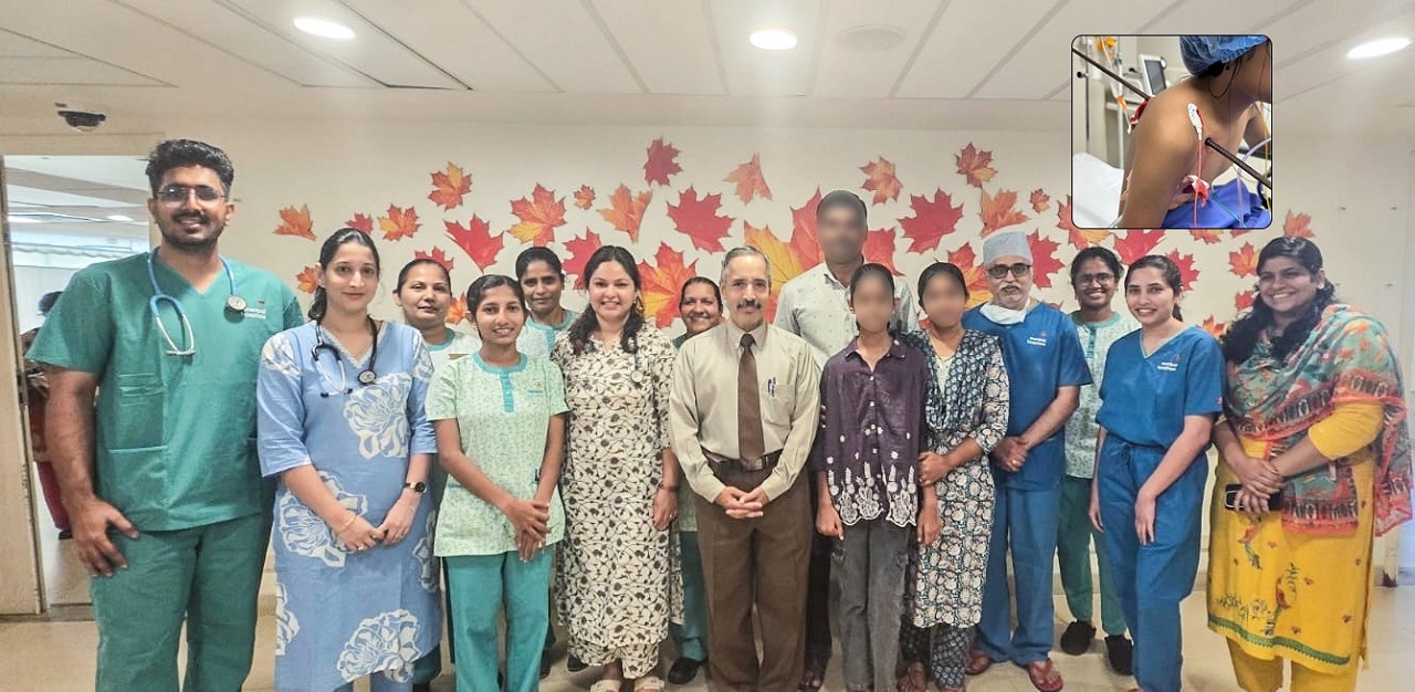 ಎದೆಯೊಳಗೆ ಹೊಕ್ಕ ಕಬ್ಬಿಣದ ರಾಡ್‌ - 11 ವರ್ಷದ ಬಾಲಕಿಯ ಪ್ರಾಣ ರಕ್ಷಣೆ