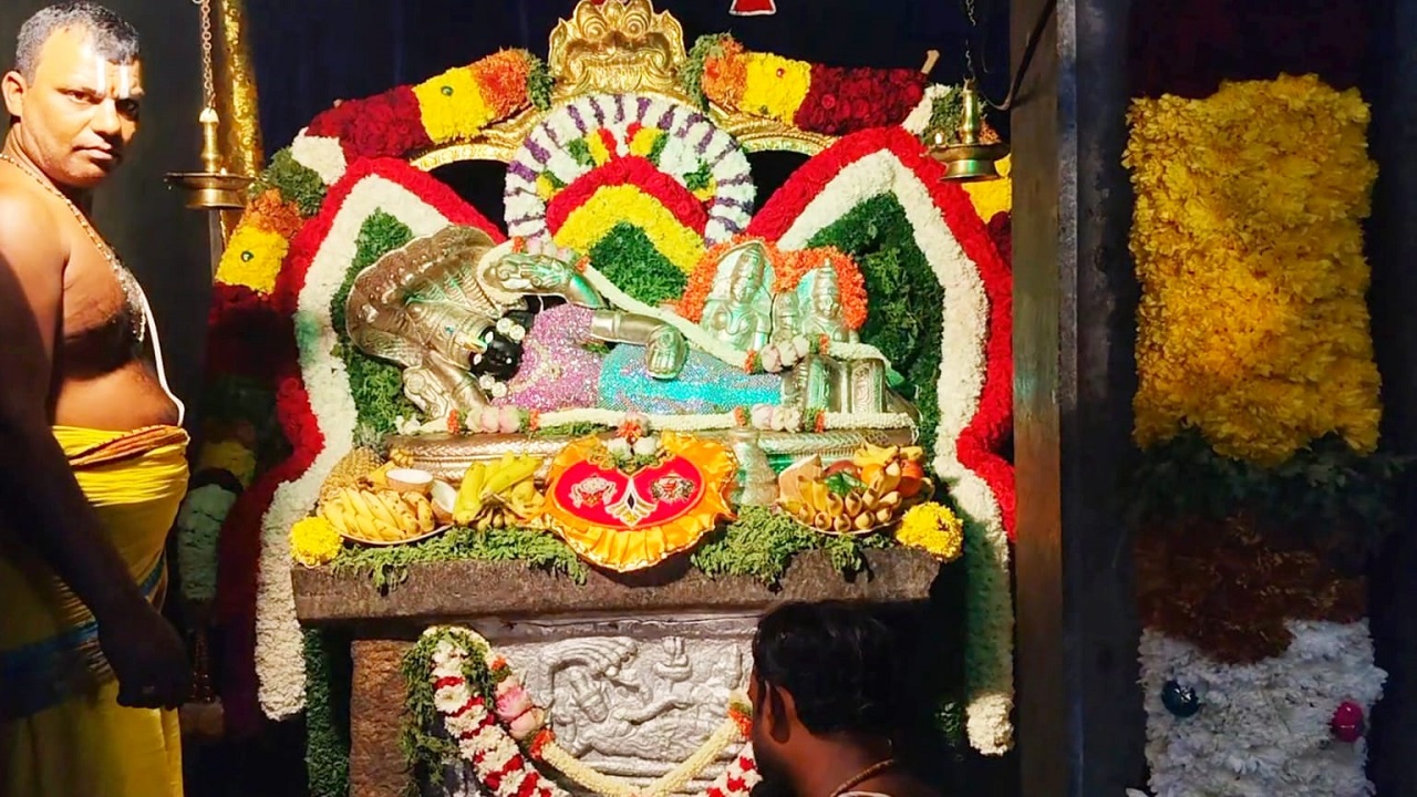 ರಂಗನಾಥಸ್ವಾಮಿ ದೇವಾಲಯದ 13ನೇ ವರ್ಷದ ವಾರ್ಷಿಕೋತ್ಸವ ಭಕ್ತಿ ಸಂಭ್ರಮ