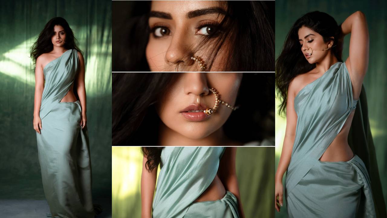 Megha Shetty: ನಟಿ ಮೇಘಾ ಶೆಟ್ಟಿ ನೀಲಾಂಬರಿ ಲುಕ್ ಕಂಡು ಫ್ಯಾನ್ಸ್ ಫುಲ್ ಫಿದಾ! - Image 7