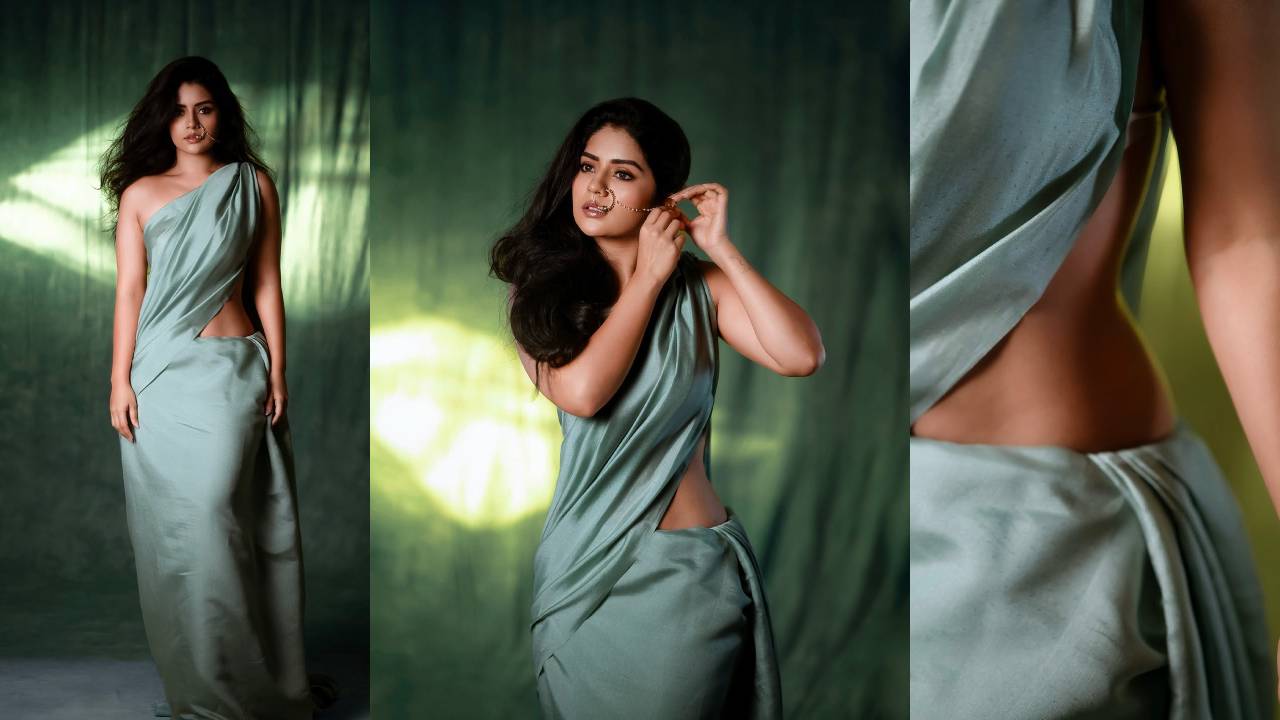 Megha Shetty: ನಟಿ ಮೇಘಾ ಶೆಟ್ಟಿ ನೀಲಾಂಬರಿ ಲುಕ್ ಕಂಡು ಫ್ಯಾನ್ಸ್ ಫುಲ್ ಫಿದಾ! - Image 8