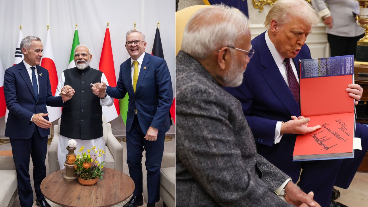 2025ರಲ್ಲಿ ಮತ್ತೊಮ್ಮೆ ವಿಶ್ವದ ಗಮನ ಸೆಳೆದ ಪ್ರಧಾನಿ ಮೋದಿ; ಇಲ್ಲಿದೆ ಅಪರೂಪದ ಕ್ಷಣಗಳ ಫೋಟೊ - Image 6