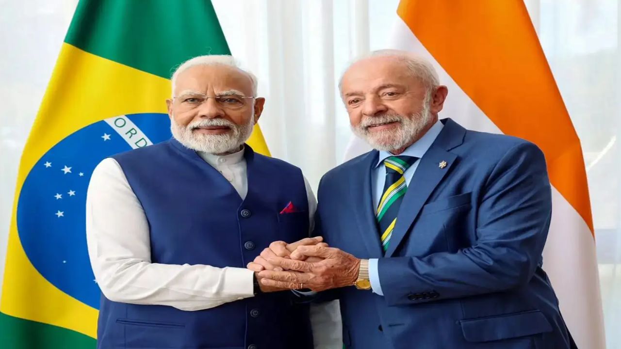 ಬ್ರೆಜಿಲ್ ಅಧ್ಯಕ್ಷರೊಂದಿಗೆ ಪ್ರಧಾನಿ ಮೋದಿ ಮಾತುಕತೆ