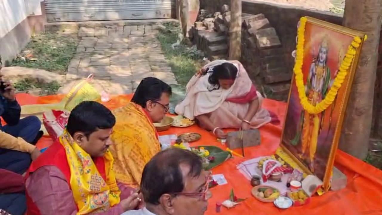 ಮುರ್ಷಿದಾಬಾದ್ ರಾಮ ಮಂದಿರಕ್ಕೆ ಭೂಮಿ ಪೂಜೆ