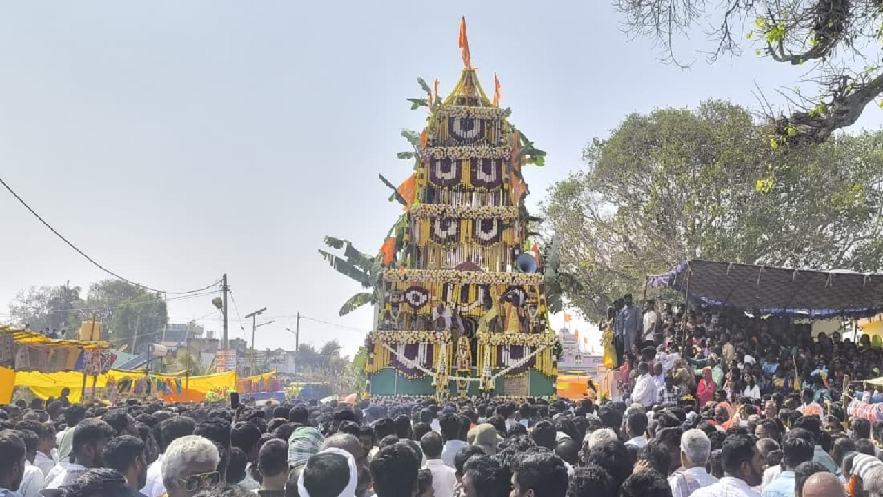 ಪ್ರಸಿದ್ಧ ಗರುಡಾದ್ರಿ ಶ್ರೀಲಕ್ಷ್ಮೀ ನರಸಿಂಹಸ್ವಾಮಿ ಬ್ರಹ್ಮರಥೋತ್ಸವ