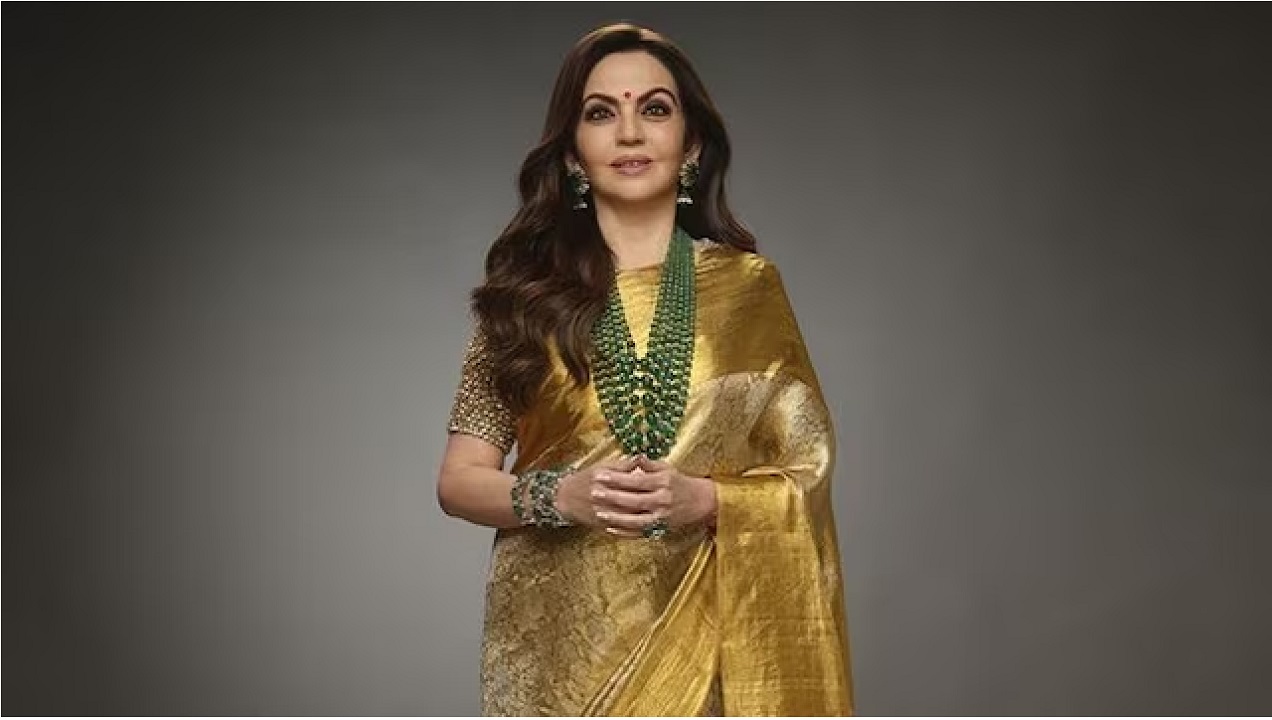Nita Ambani: ಬನಾರಸಿ ಸೀರೆಯಲ್ಲಿ ನೀತಾ ಅಂಬಾನಿ ಮೋಡಿ - Image 5