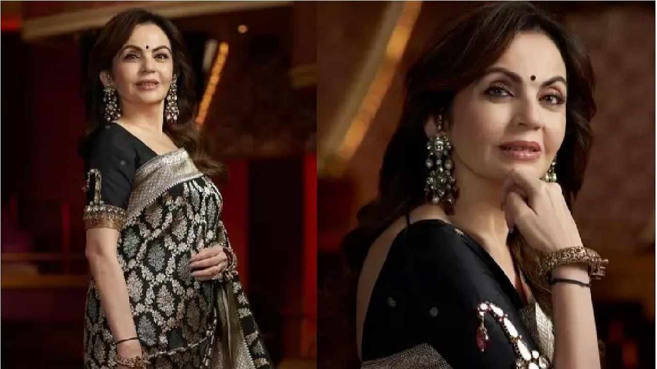 Nita Ambani: ಬನಾರಸಿ ಸೀರೆಯಲ್ಲಿ ನೀತಾ ಅಂಬಾನಿ ಮೋಡಿ - Image 6