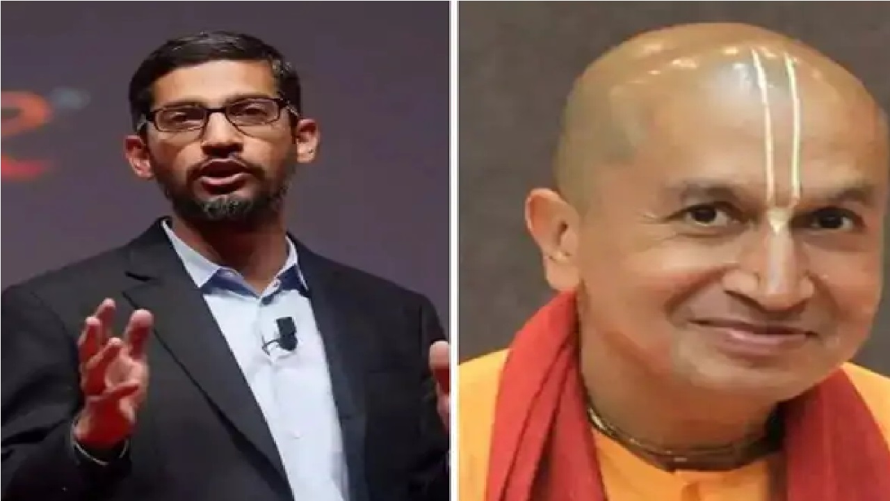 ಸನ್ಯಾಸಿಯಾಗಿರುವ ಸುಂದರ್ ಪಿಚೈ ಬ್ಯಾಚ್ಮೇಟ್ ಯಾರು ಗೊತ್ತೇ?
