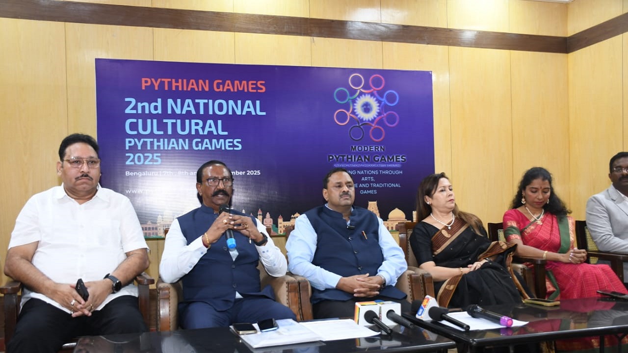 ನ.7ರಿಂದ 9: 2ನೇ ರಾಷ್ಟ್ರೀಯ ಸಾಂಸ್ಕೃತಿಕ ಪೈಥಿಯನ್ ಕ್ರೀಡಾಕೂಟ - 2025