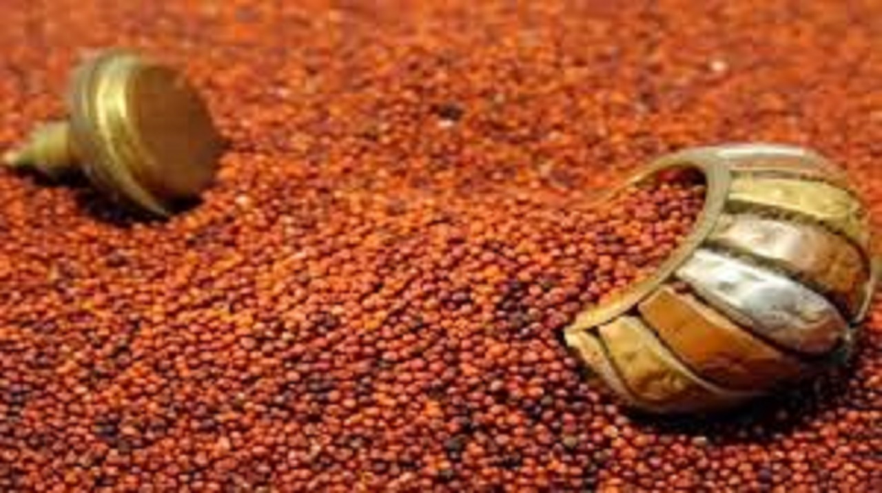 5 ಕ್ವಿಂಟಾಲ್‌ʼಗೆ ಸಾವಿರ ದಾಟಿದ ರಾಗಿ ಬೆಲೆ