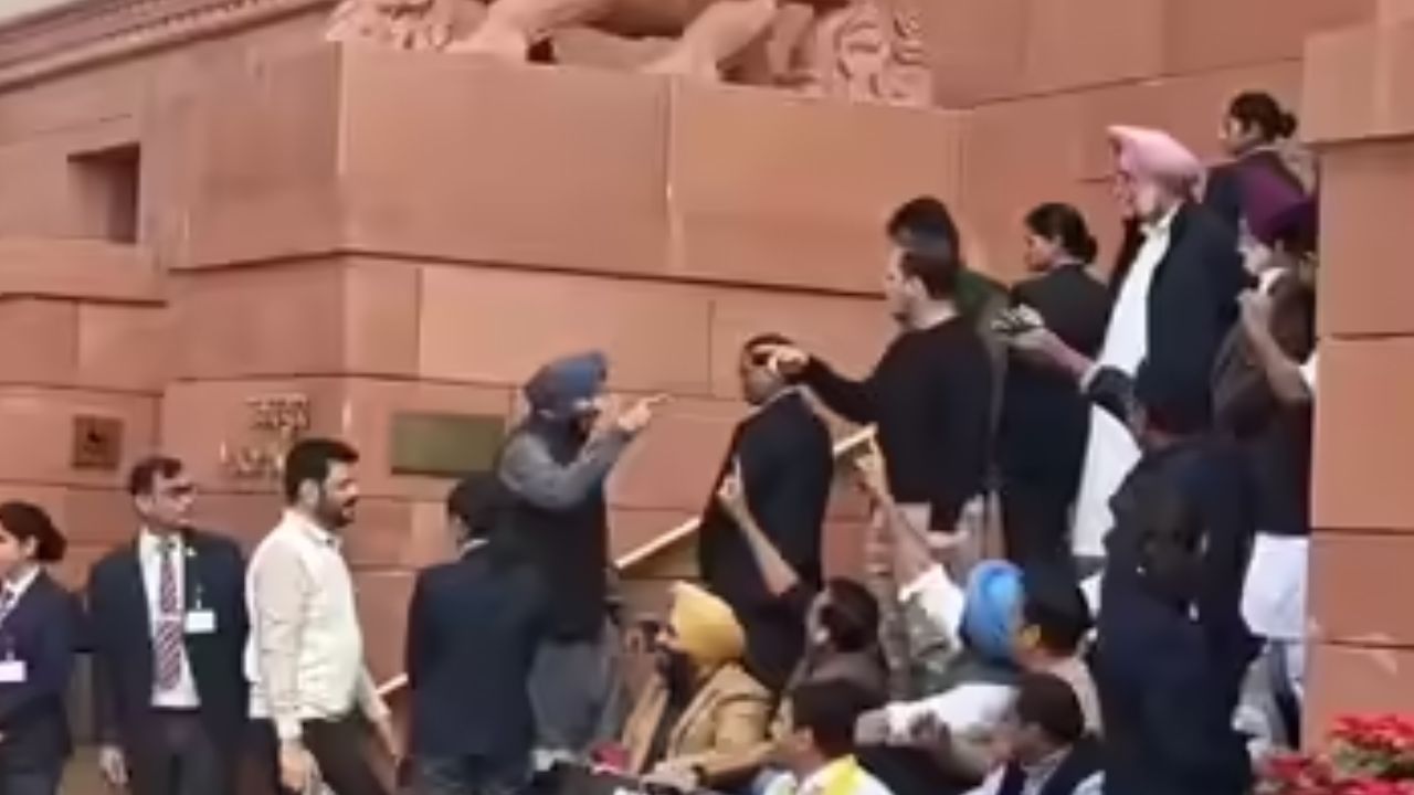 ರಾಹುಲ್ ಗಾಂಧಿಗೆ ಹಸ್ತಲಾಘವ ಮಾಡಲು ನಿರಾಕರಿಸಿದ ರವನೀತ್ ಸಿಂಗ್