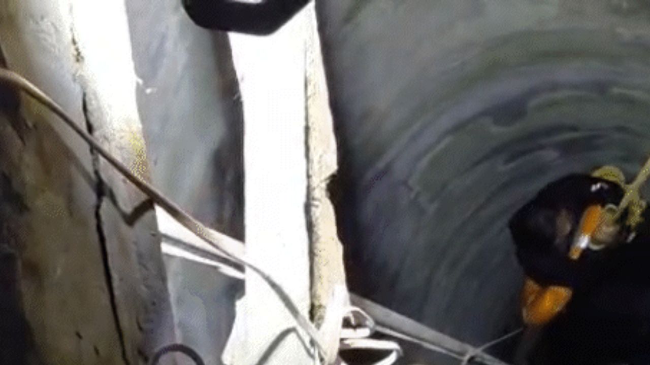 ಕೊಳವೆ ಬಾವಿಗೆ ಬಿದ್ದ ಮಗಳನ್ನು ರಕ್ಷಿಸಿದ ತಂದೆ