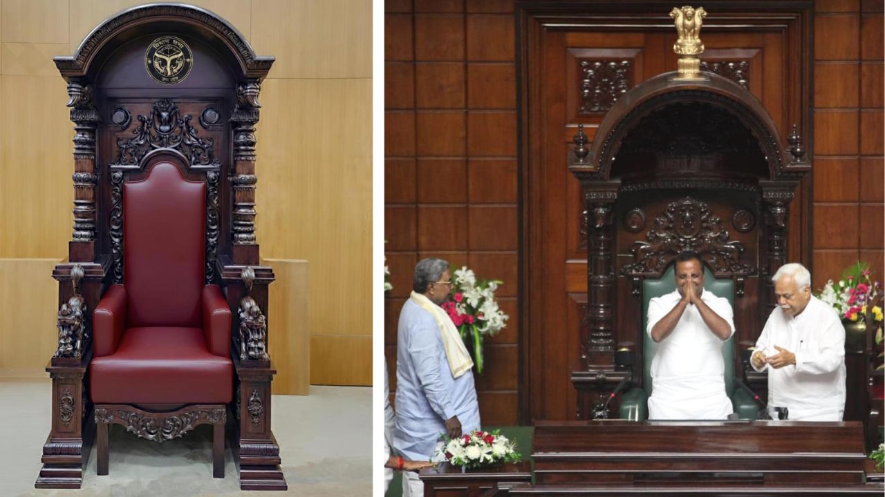 ಕರ್ನಾಟಕ ಸ್ಪೀಕರ್ ಕುರ್ಚಿಗೆ ಯುಪಿ ಸ್ಪೀಕರ್ ಕಣ್ಣು