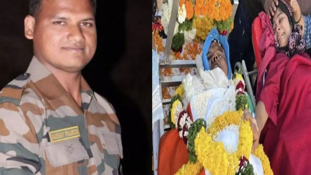 ಮಗುವನ್ನು ನೋಡುವ ಮೊದಲೇ ಅಪಘಾತದಲ್ಲಿ ಮೃತಪಟ್ಟ ಸೈನಿಕ