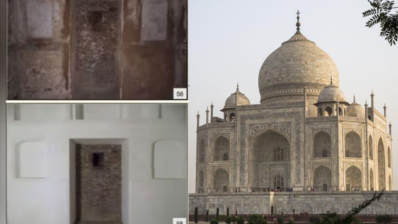 ತಾಜ್ ಮಹಲ್ ಮುಚ್ಚಿದ ಕೊನೆಯಲ್ಲಿ ಏನಿದೆ?