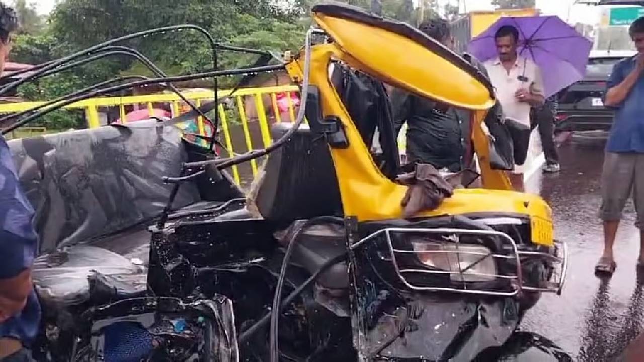 ಭೀಕರ ಅಪಘಾತ: ಆಟೋಗೆ ಕೆಎಸ್ಆರ್ಟಿಸಿ ಬಸ್ ಡಿಕ್ಕಿ, ಮಗು ಸೇರಿ 6 ಜನ ಸಾವು